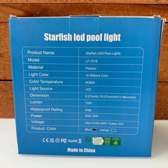 LED Pool Lights,20W Smart Color Changing with APP Control,Waterproof Underwater - Picture 5 of 11